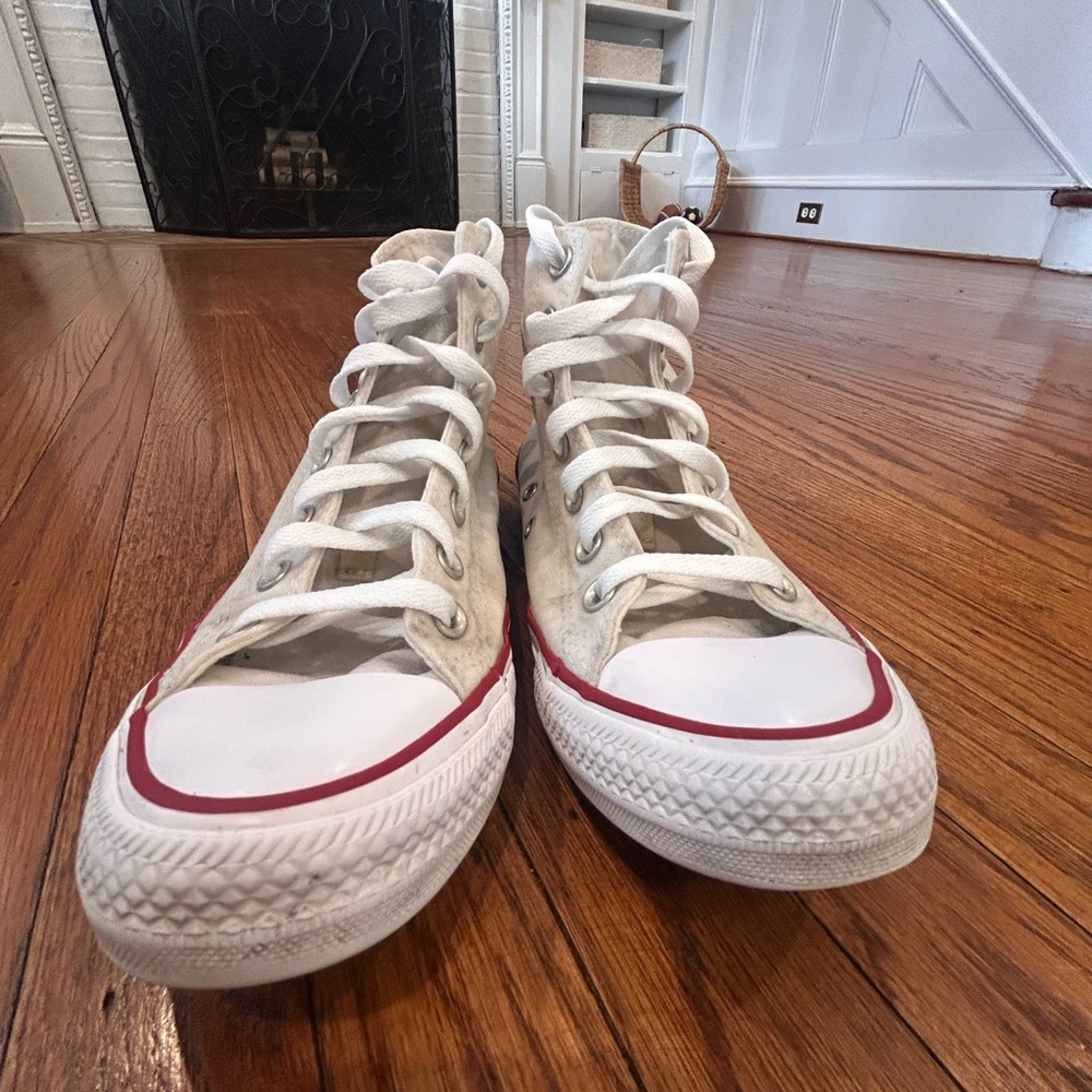 Converse Chuck Taylor All Star White High-Top Sneakers